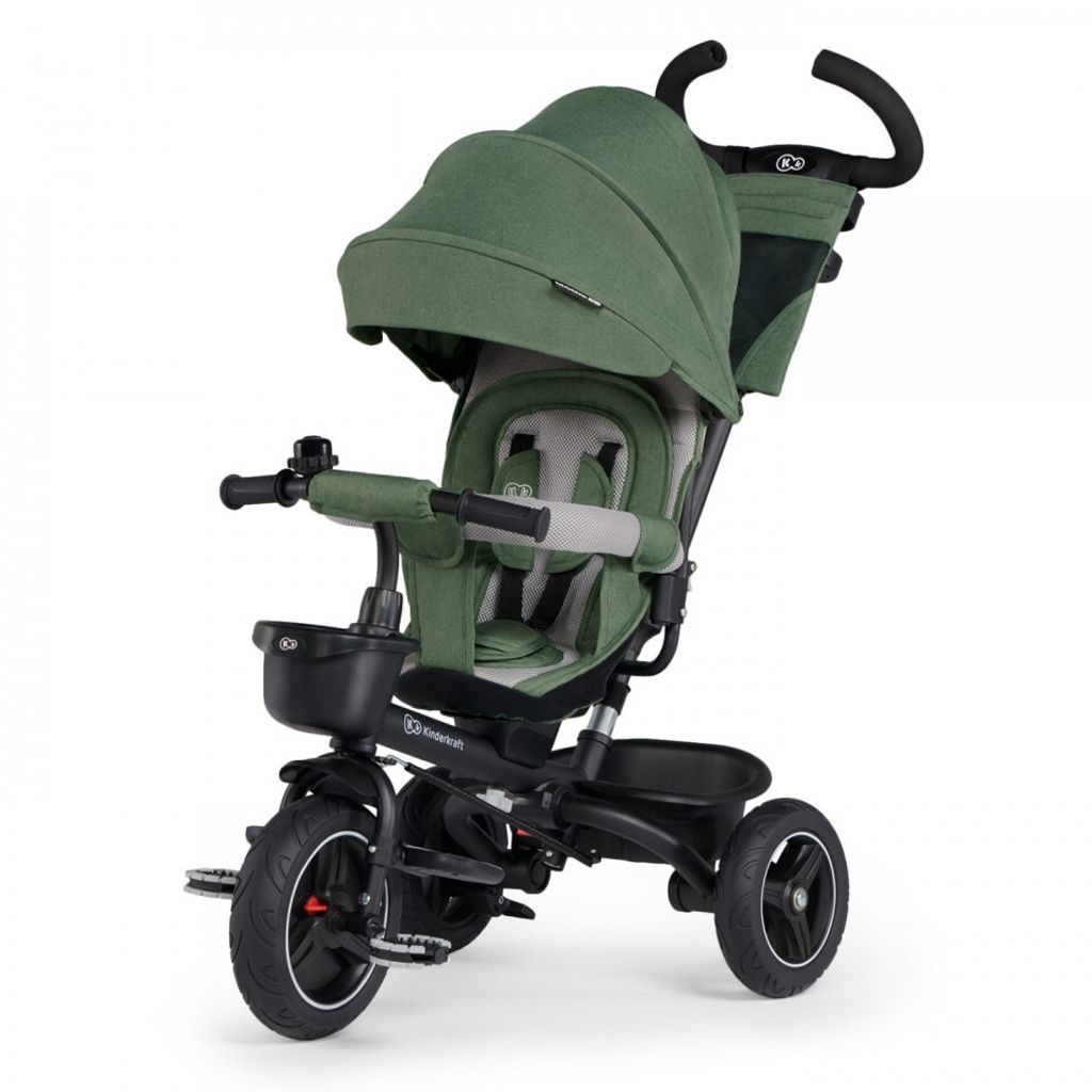 Tricycle Kinderkraft Spinstep, Vert Image du produit 