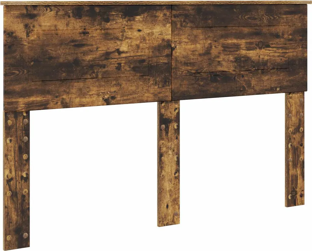 Testiera in rovere affumicato 140 cm Materiale ligneo