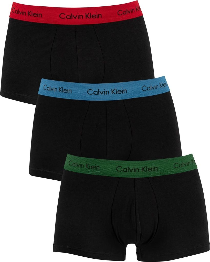 Calvin Klein Herren 3 Packungsstämme, Schwarz M Produktbild 