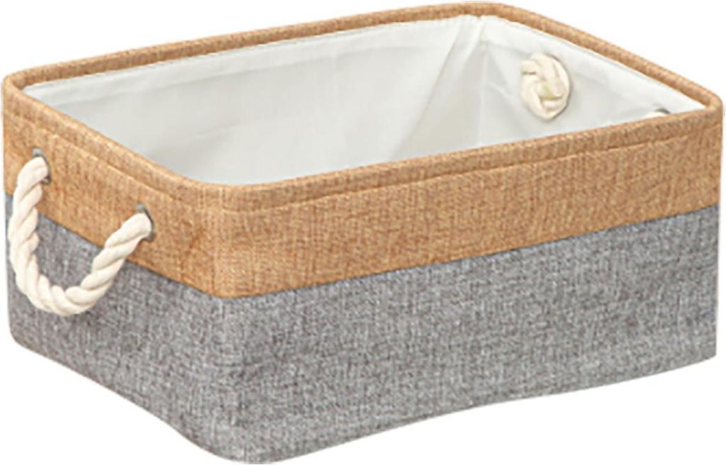Abverkauf von Aufbewahrungsboxen, Stoff-Spielzeugkorb mit Griffen | Große Körbe zum Organisieren von Geschenken, leeren Regalen, Kleiderschrank u...