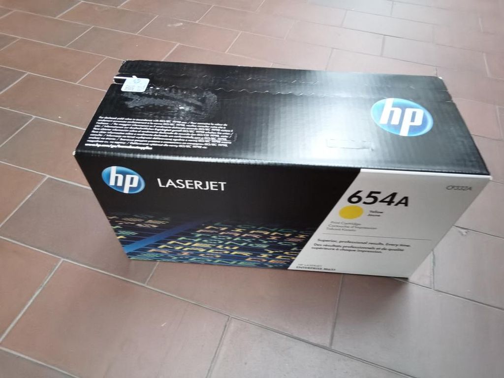 HP 654A Gelb Original LaserJet Tonerkartusche, 15000 Produktbild 