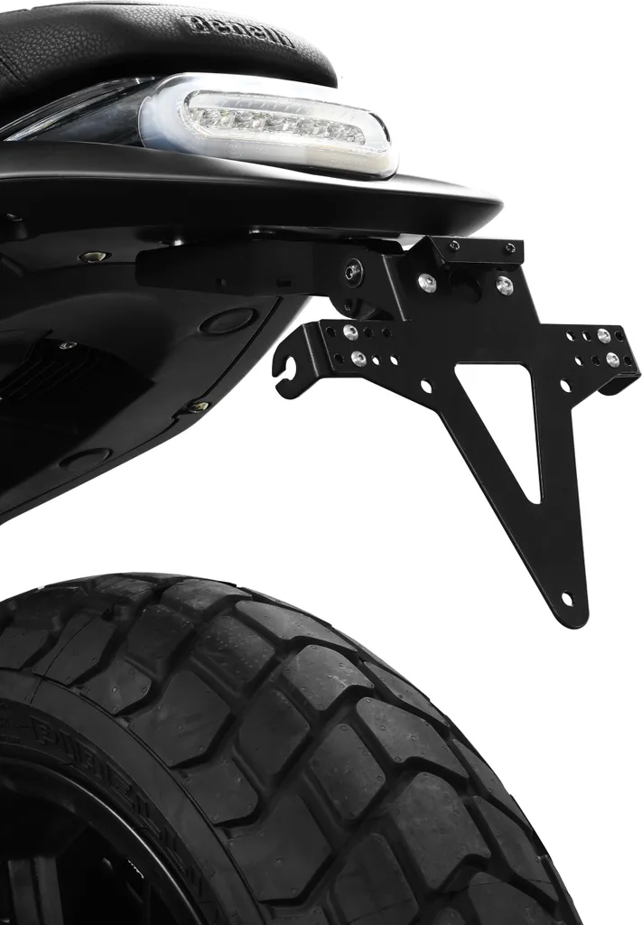 Portatarga ZIEGER Classic Benelli Leoncino 800 | Kit Completo Regolabile