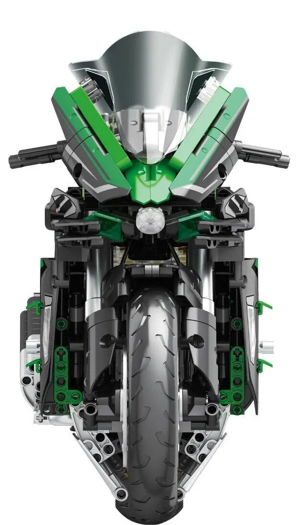 Moto Kawasaki Technique Reobrix 570 avec Moteur et Pistons Mobiles