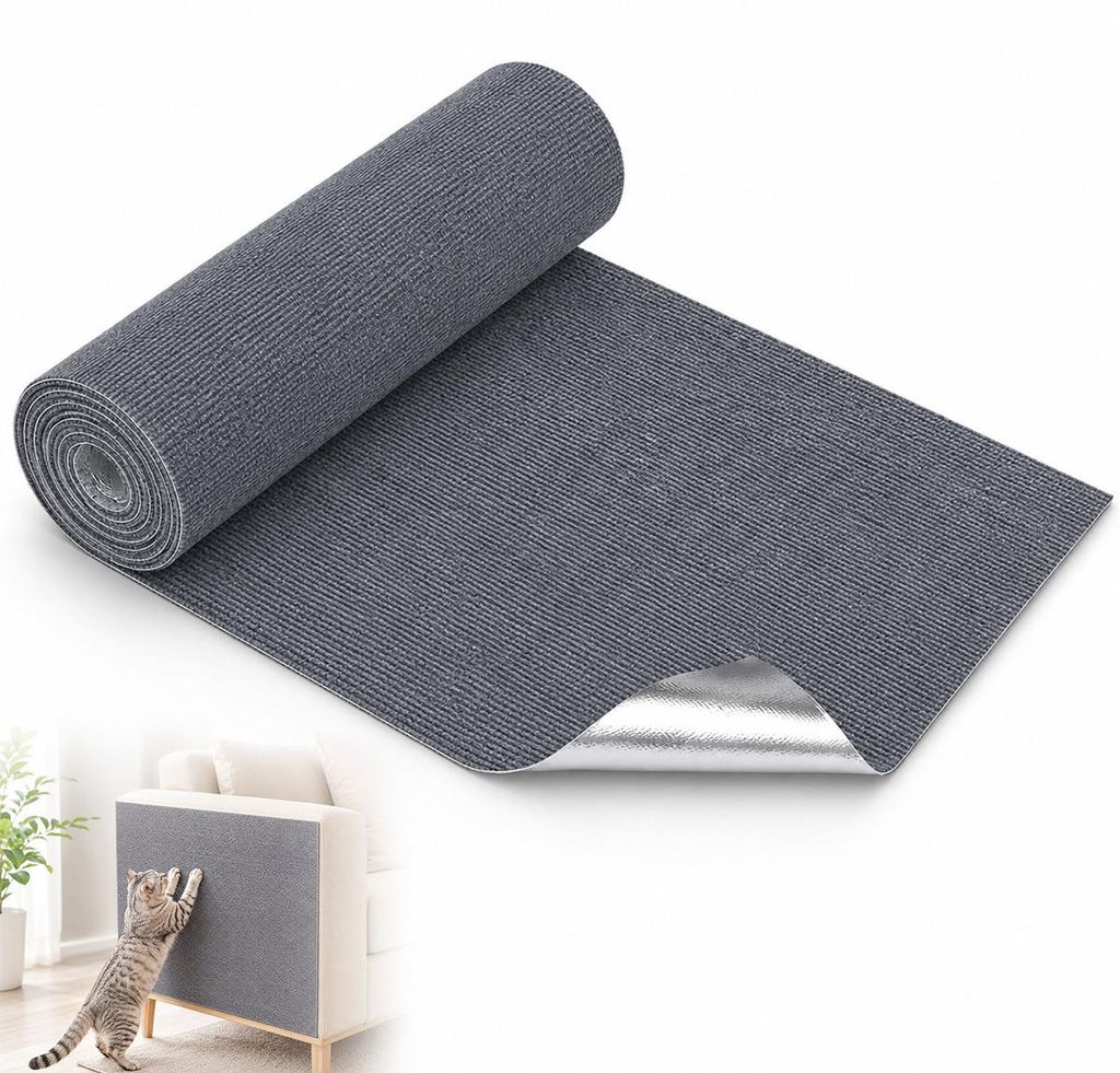 Sofa Kratzschutz Katze, selbstklebende Kratzmatte für Produktbild 