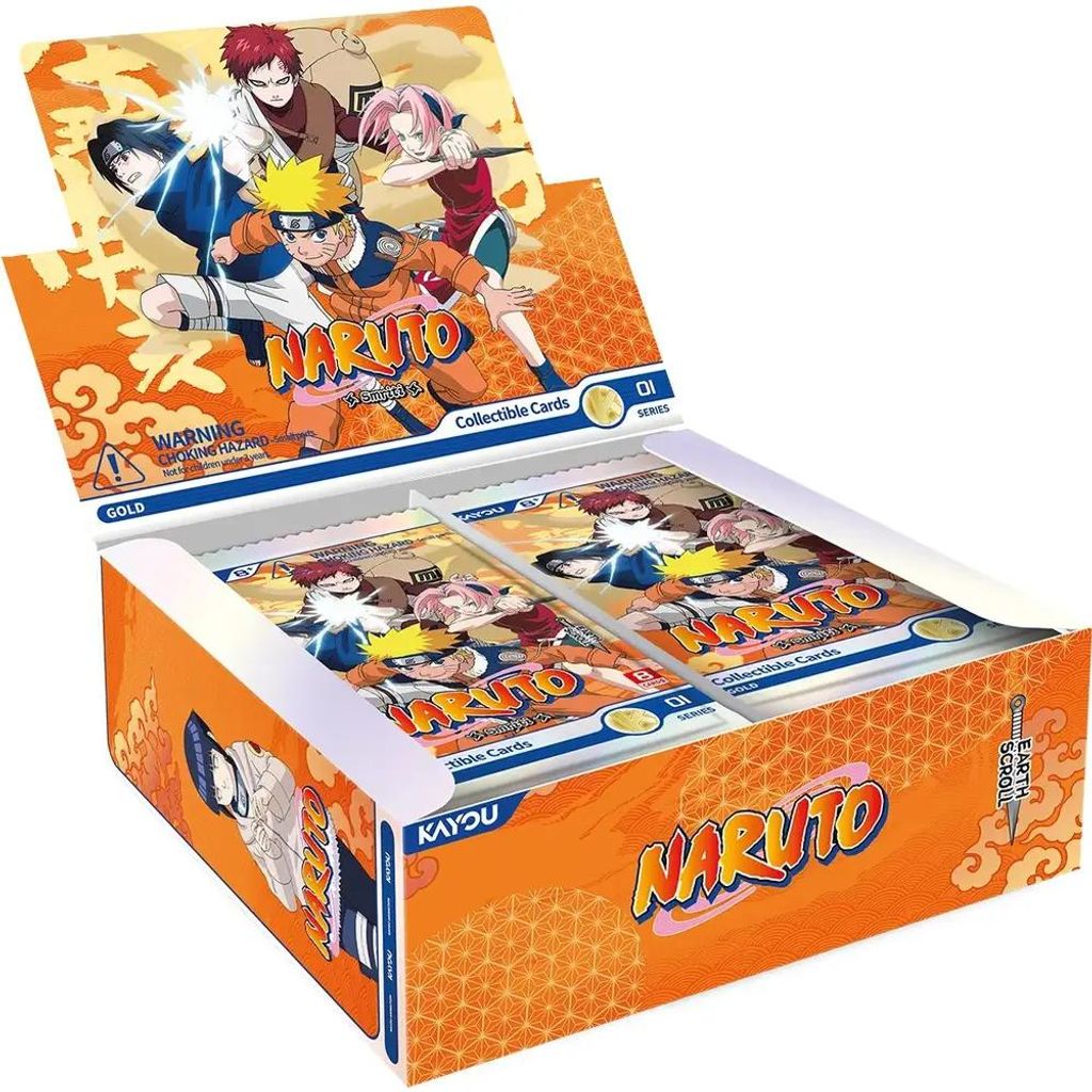 Naruto: Smriti Collectible Cards – Earth Scroll – Gold Produktbild 