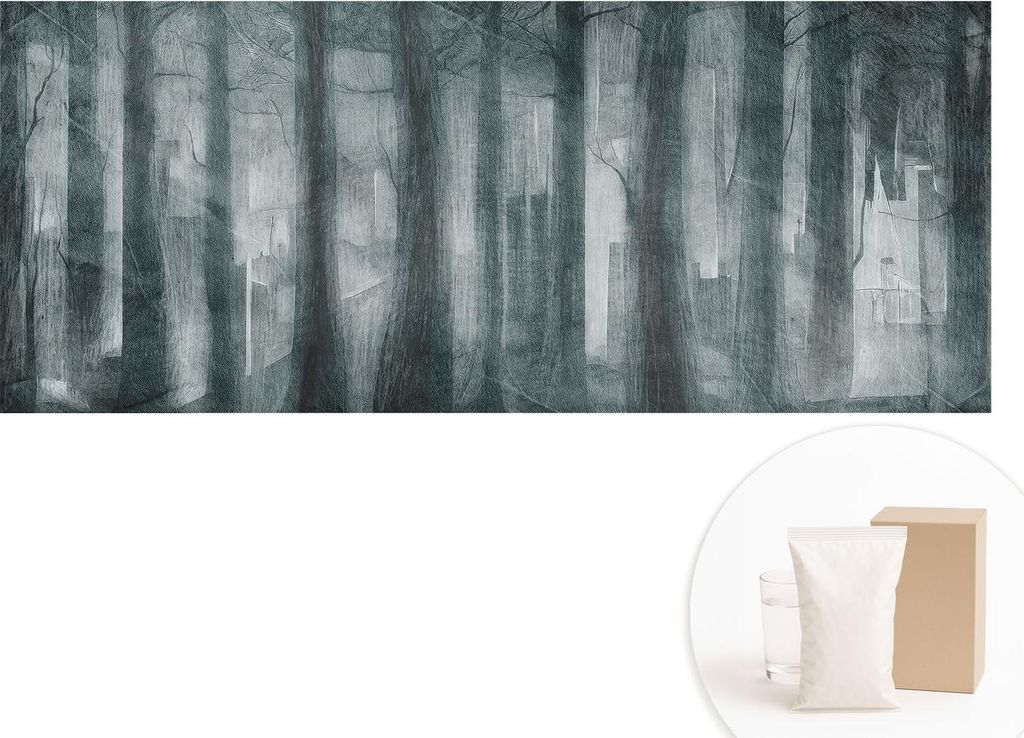 Fototapete - Wandbilder für Wohnzimmer - 208x146 cm - Dekorative Wandfolie - Modernes Design für Wanddekoration - Tapeten für Innenräume - gehe...