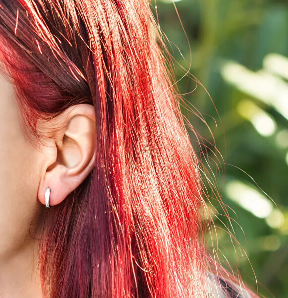 Boucles d'oreilles créoles argent légères et chics - Modèle AGUC2237 - 2