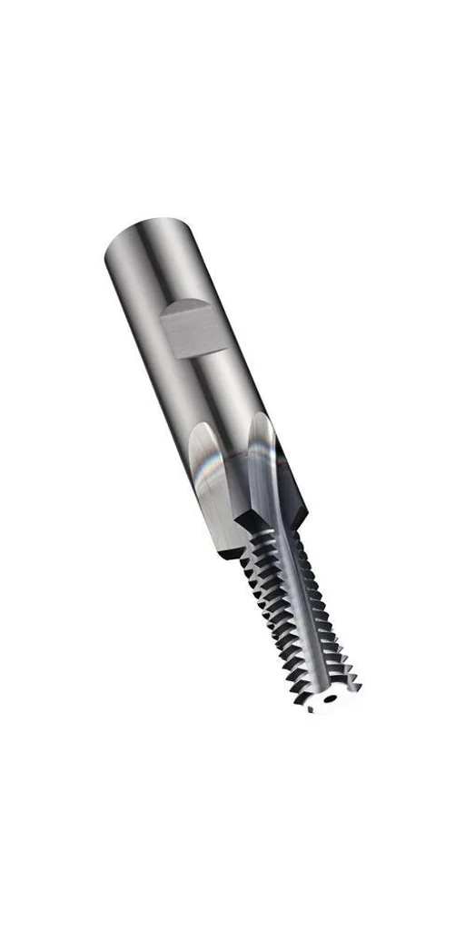 Fraise à fileter M8 avec revêtement Alcrona Pro et arrosage interne IK