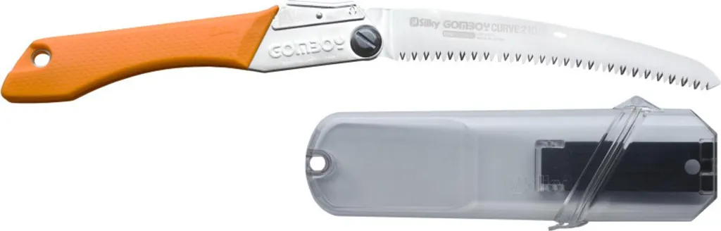 Scie Japonaise Silky Gomboy Curve 210mm avec Lame à Denture Grossière 8 ZpZ