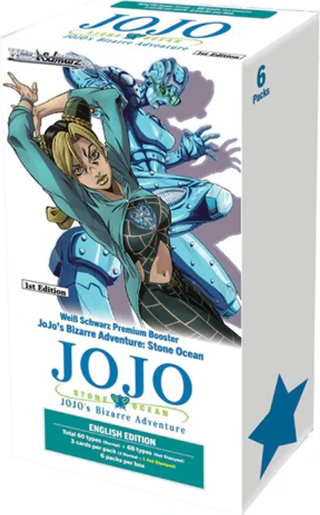 Réussissez vos Decks JoJo Stone Ocean avec le Premium Booster Weiss Schwarz