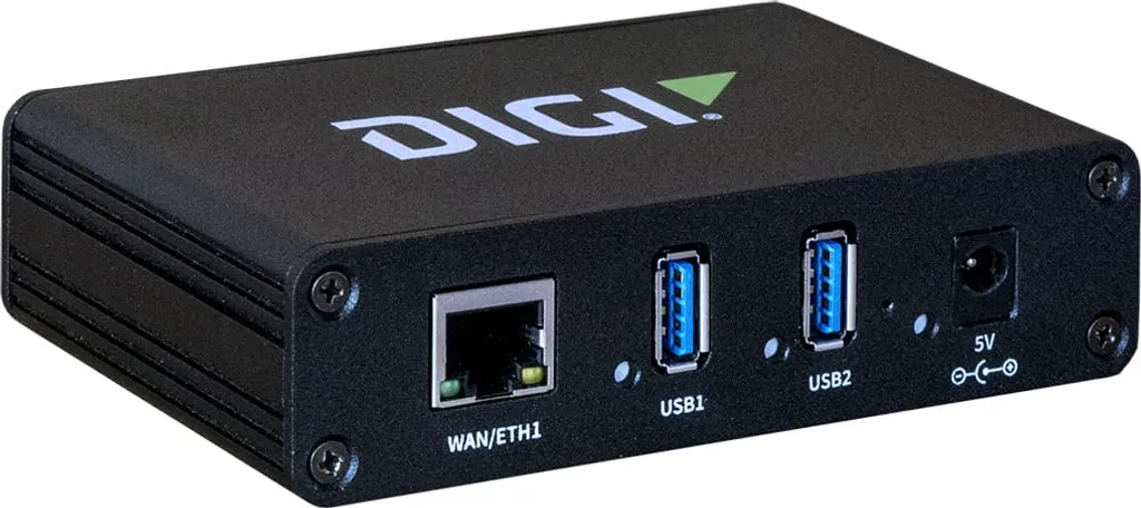 Digi AnywhereUSB 2 Plus Hub USB sur IP 2 Ports pour Réseaux Distants