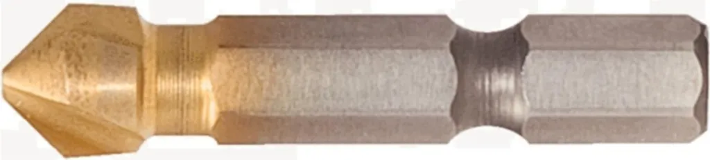 KS Tools 336.0329 Punta per Sbavare 12.4mm HSS TiN 90° Professionale