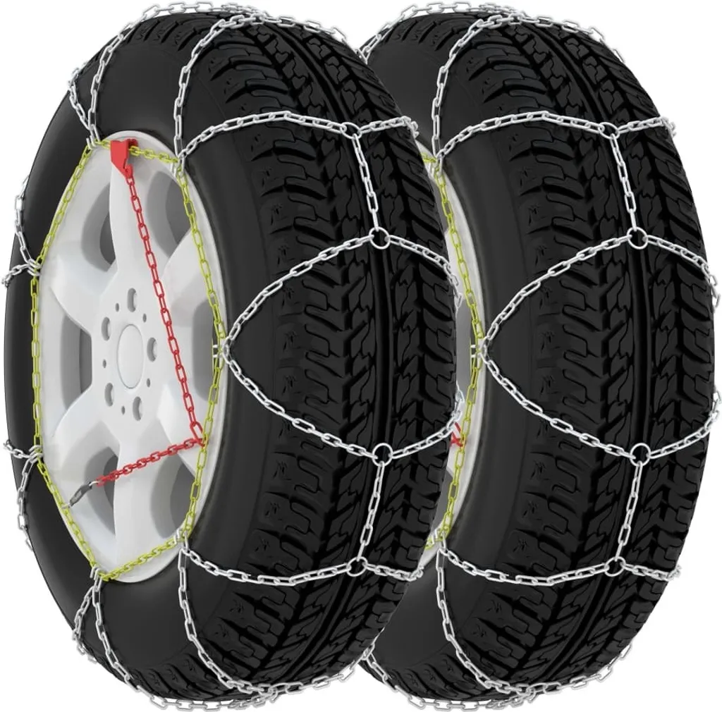 Chaînes à neige 16 mm pour SUV et 4x4 - Taille 400 - Lot de 2 pièces