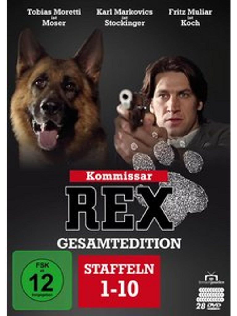 Kommissar Rex - Gesamtedition (Staffeln 1 bis 10 - Alle 119 Produktbild 