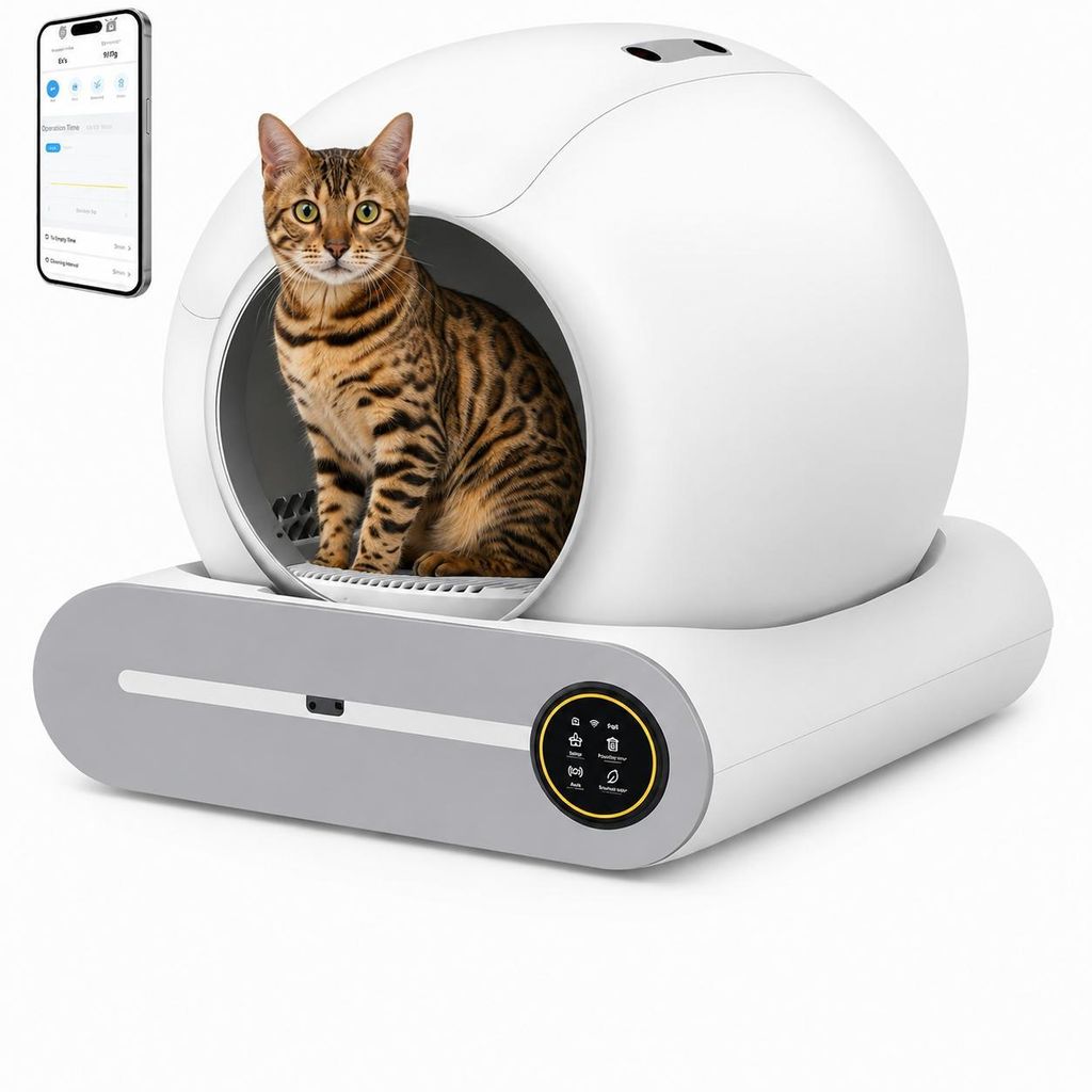 DOEL Bac à litière autonettoyant Smart avecvia application Image du produit 