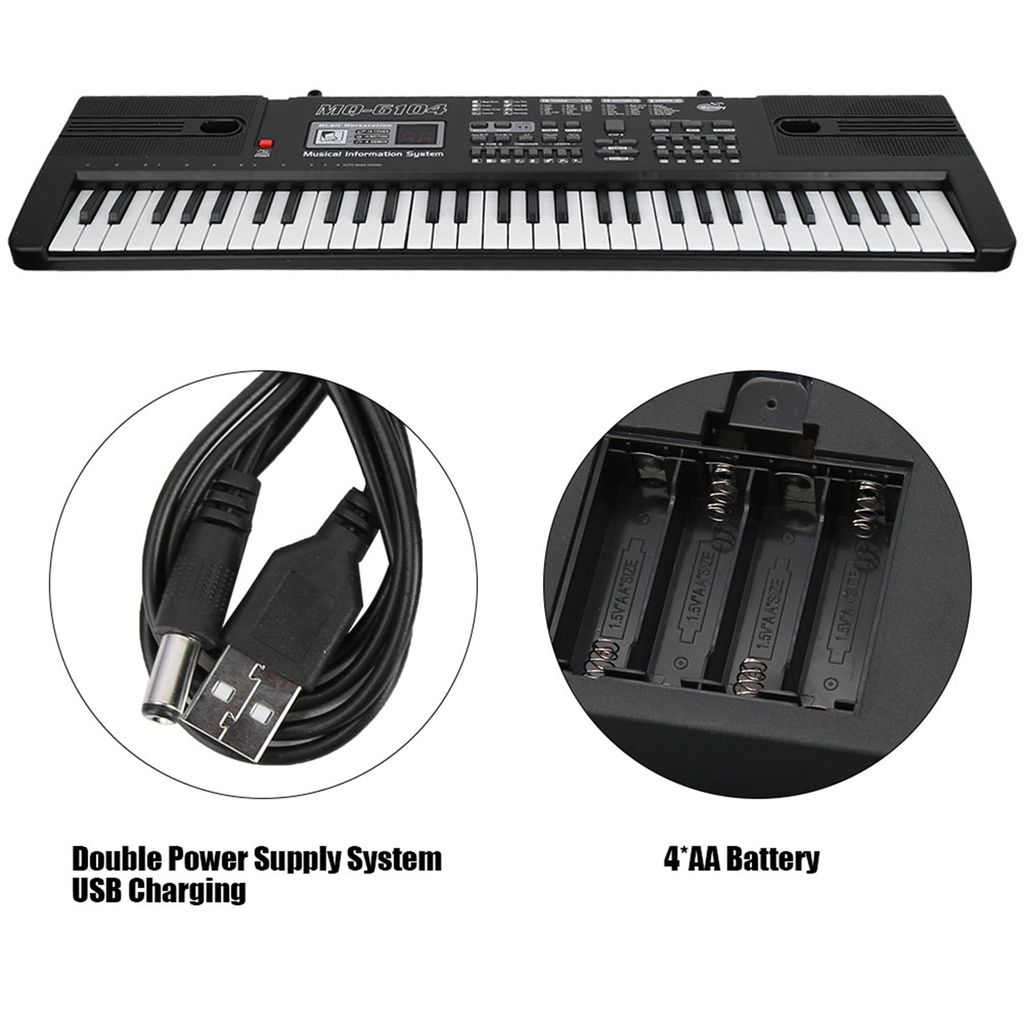Multifunkční digitální piano, 61klávesový klavír Dětský Obrázek produktu 8