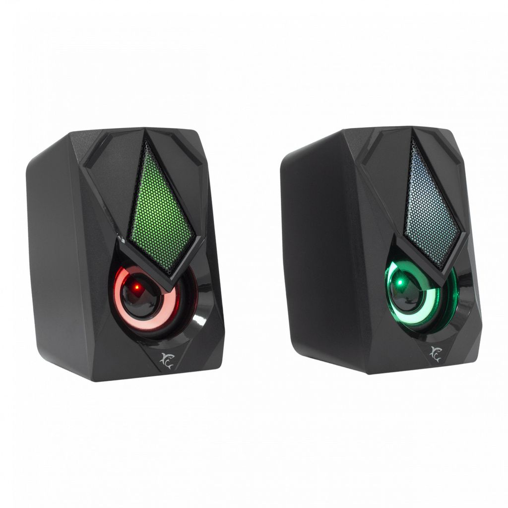 White Shark BEAT GSP-619 Gaming Lautsprecher Speaker RGB LED Computer PC