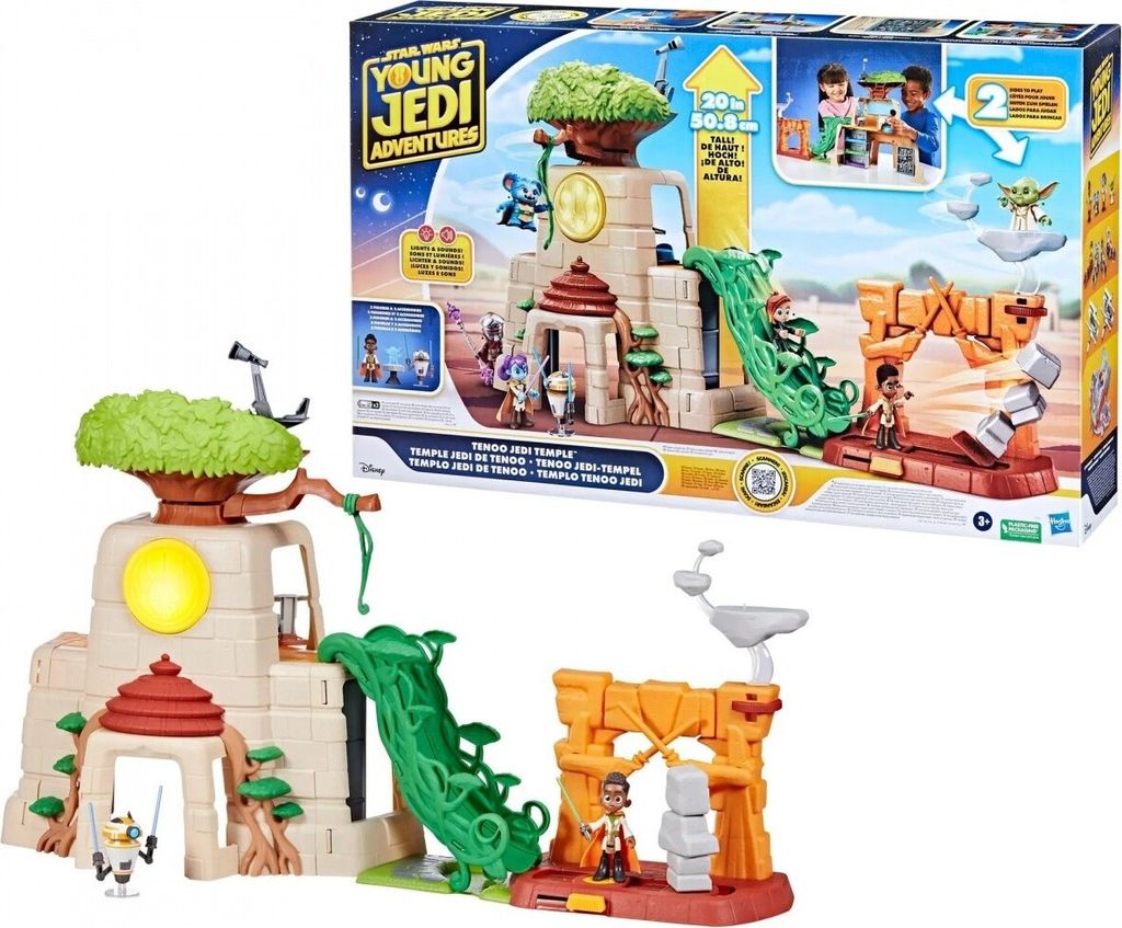 Hasbro Star Wars Young Jedi Tenoo Temple Play Set + Light Image du produit 