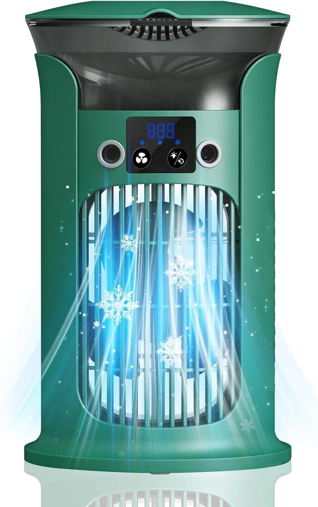 USB Mini Luftkühler, Tragbarer Verdunstungskühler mit 880 Produktbild 