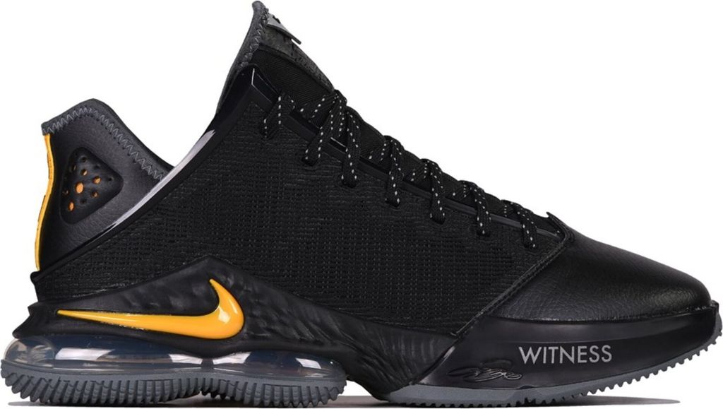 Nike Lebron 19 niedrig schwarz Universität Gold DH1270002