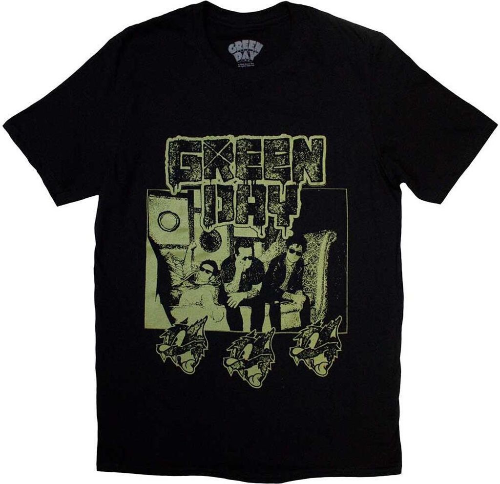 Green Day - "Rev Radio" T-Shirt für Herren/Damen Uni RO12036 (XXL) (Schwarz)