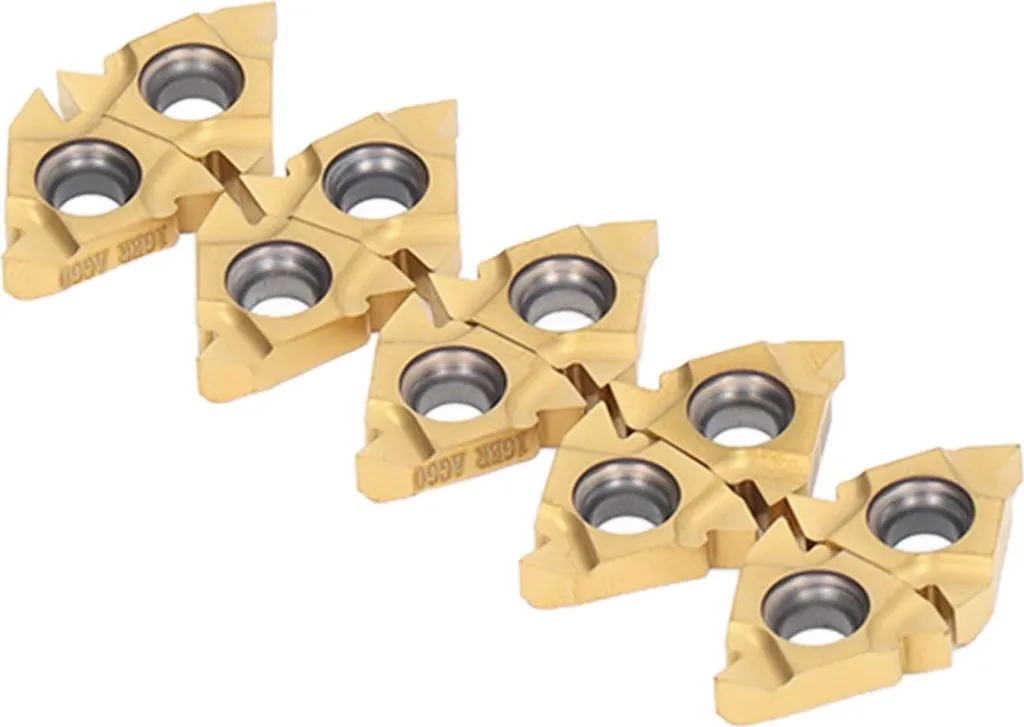 10 Inserts à Filetage Extérieur en Carbure avec Boîte de Rangement - 7