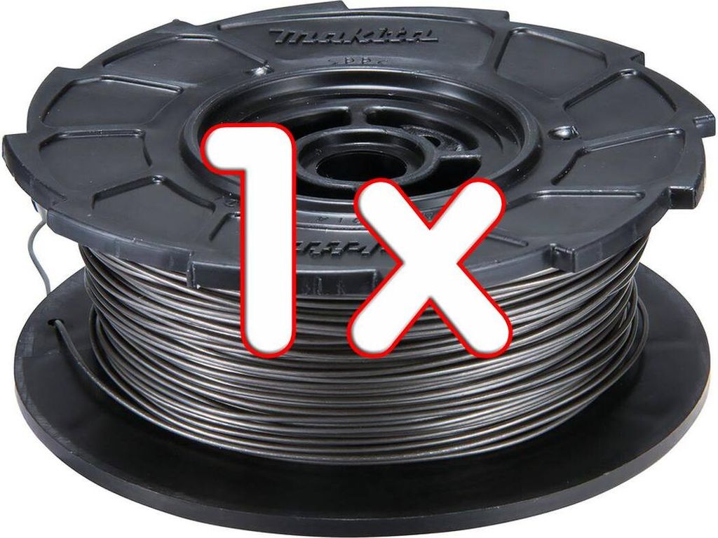 Makita Zubehör Bindedraht blank Ø 0,8 mm - 100 Meter - 199137-9