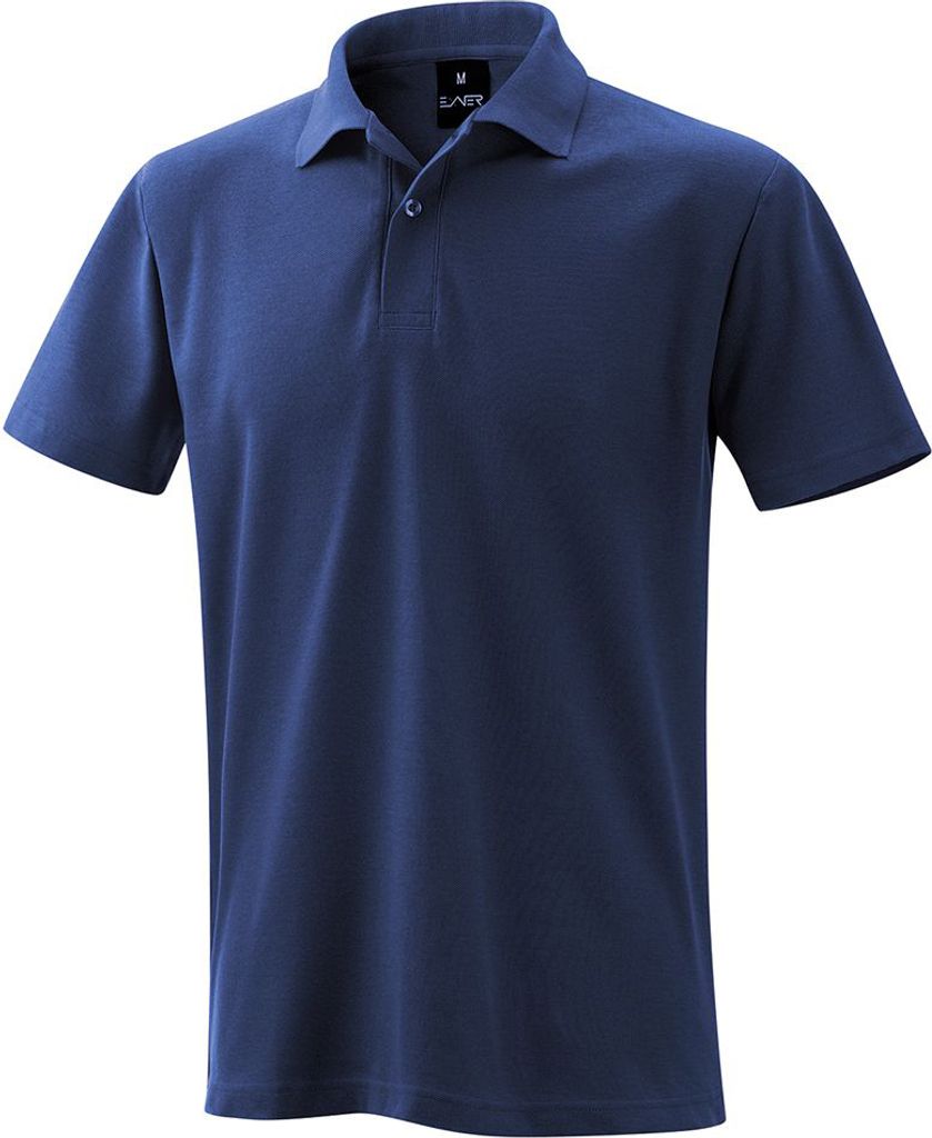 Herren Poloshirt Fb. navy Gr. M : 65% Baumwolle 35% Polyester 220 g/m² : M : navy