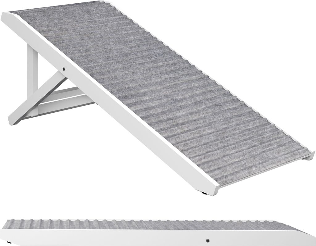 relaxdays Höhenverstellbare Hunderampe Produktbild 1