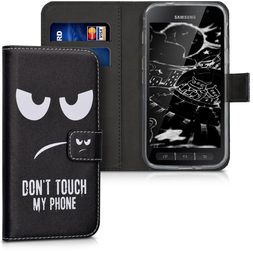 kwmobile Wallet Case kompatibel mit Samsung Galaxy Xcover 4 Produktbild 