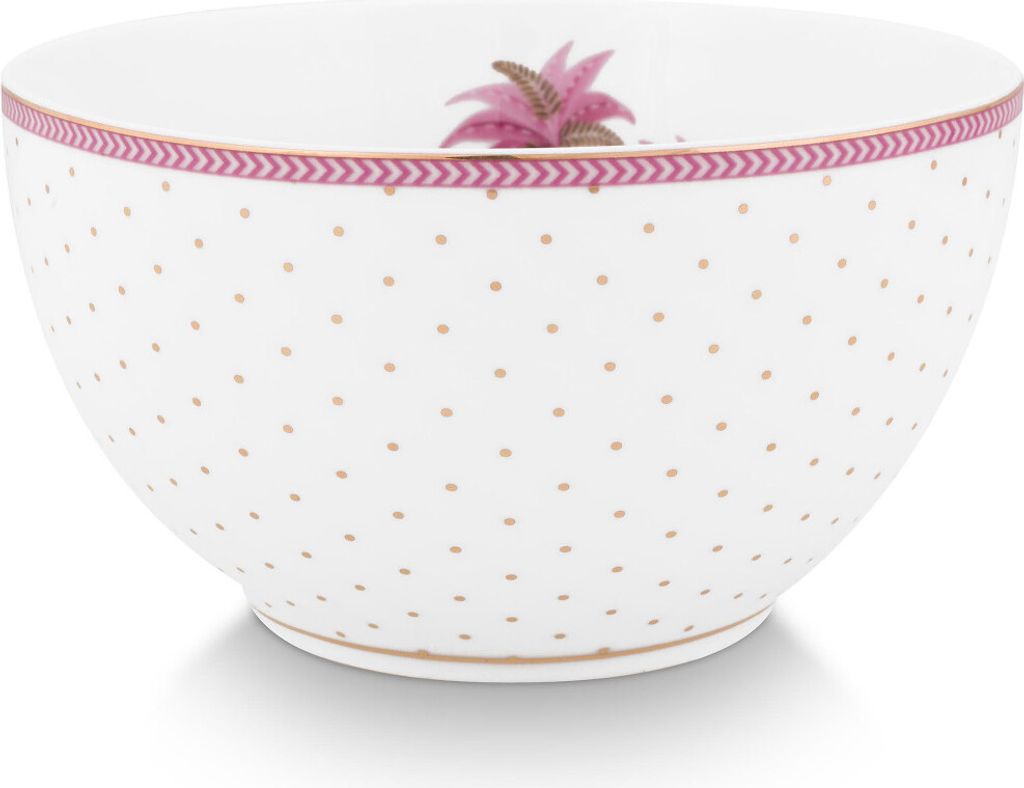 PIP STUDIO Jolie Dots Gold Pink Bowl 15cm