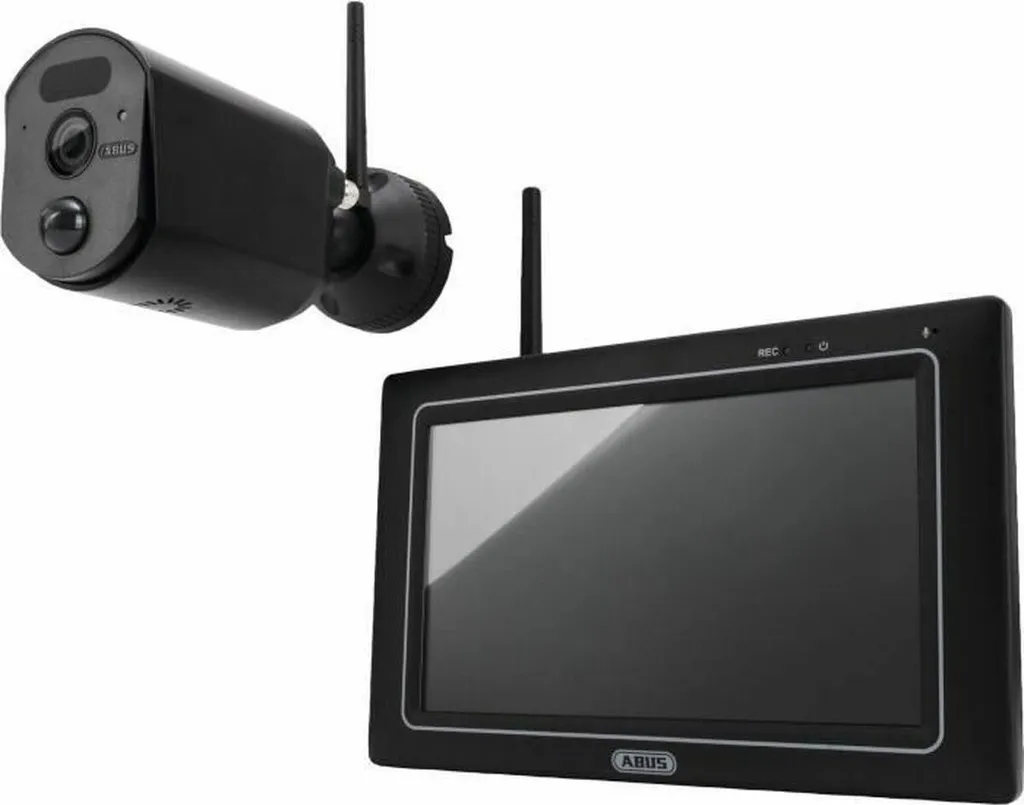 Caméra ABUS App2Cam Plus avec éclairage automatique et alerte smartphone