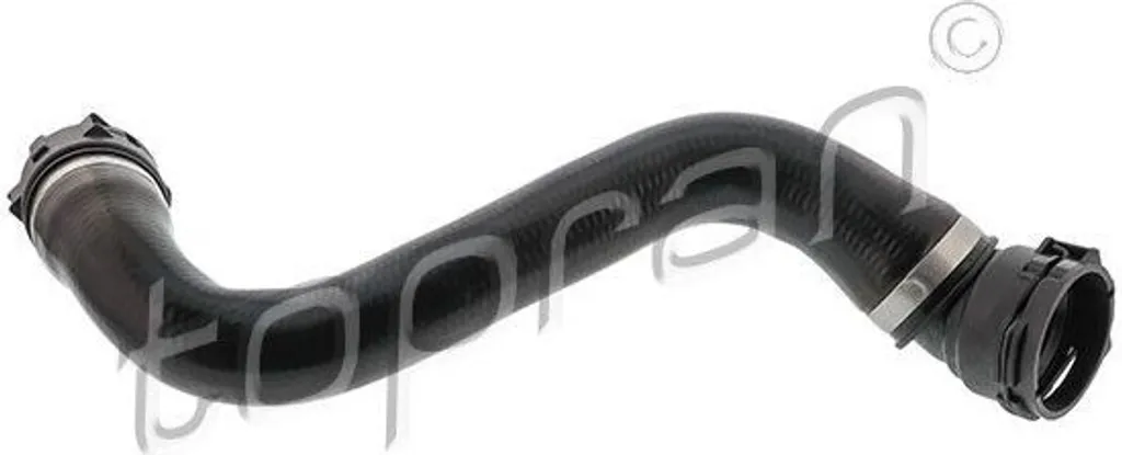 Tuyau Radiateur TOPRAN 502 960 Haute Résistance pour BMW Série 1 E88 E82
