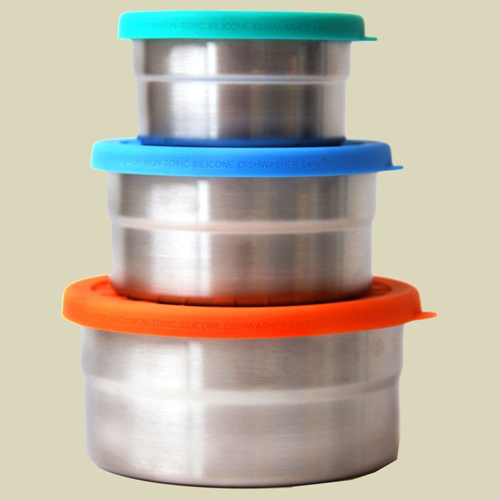 Blaues Wasser Bento Lunchbox Seal Cup Trio