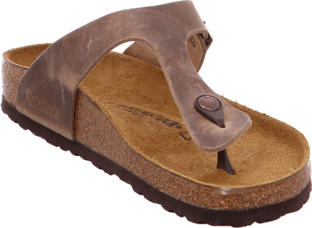 Birkenstock Zehentrenner Birkenstock Gizeh Echtleder Birkenstock