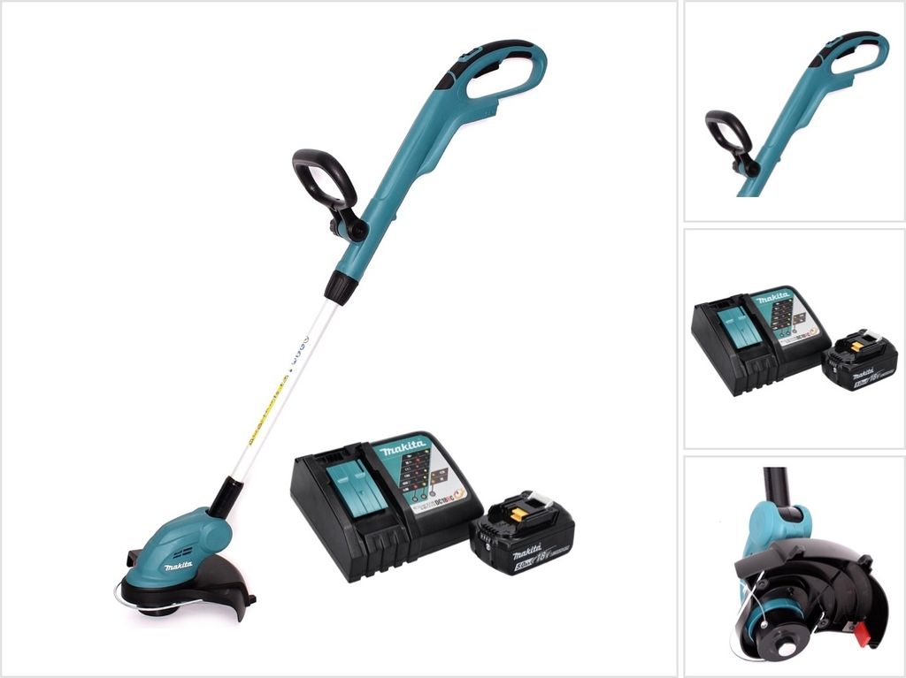 Makita DUR 181 RT1 Akku Rasentrimmer 18 V 260 mm + 1x Akku Produktbild 