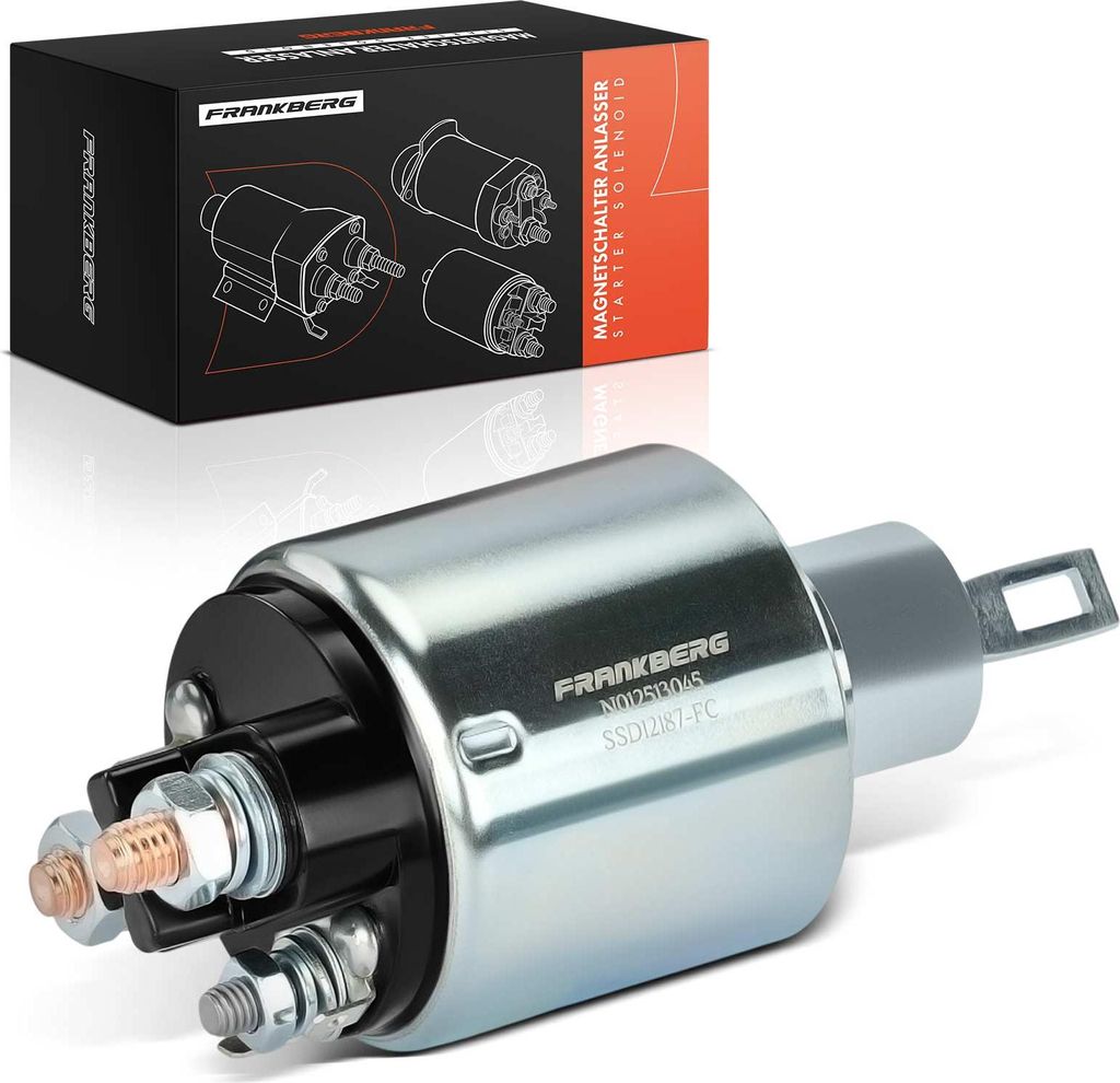 Frankberg 1x Magnetschalter Starter für Opel Astra F G Corsa A B Vectra Daewoo Chevrolet