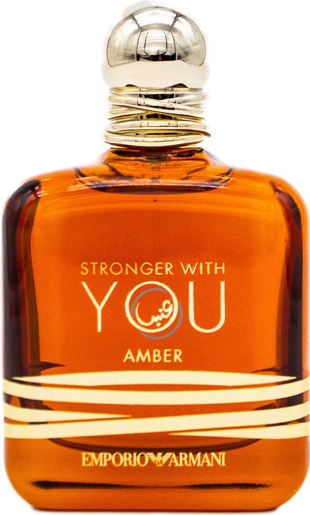 EMPORIO ARMANI Stronger With You Amber Eau De Parfum Spray For Men 3.3 oz