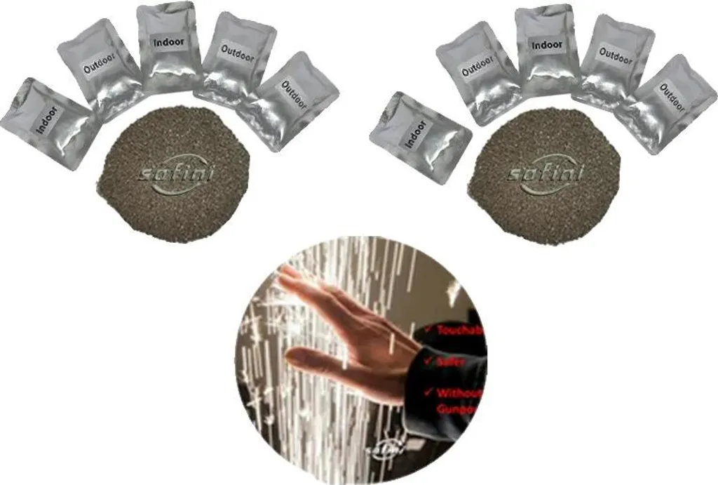 Poudre pour effets spéciaux de scène et étincelles froides pack de 30