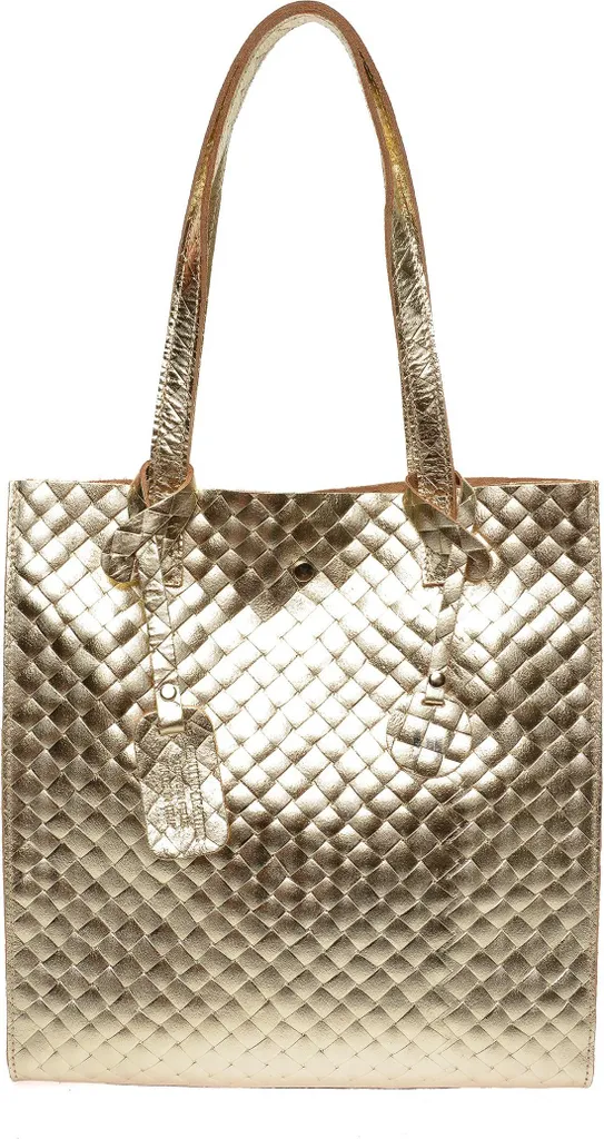 Sac bandoulière doré Anna Luchini AL 8161 ORO pour soirées et ville
