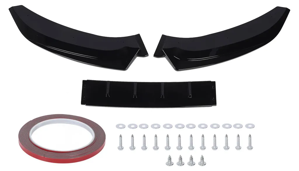 Kit carrosserie avant pour Audi S4 B8.5 S-Line 2013-2016 noir laqué