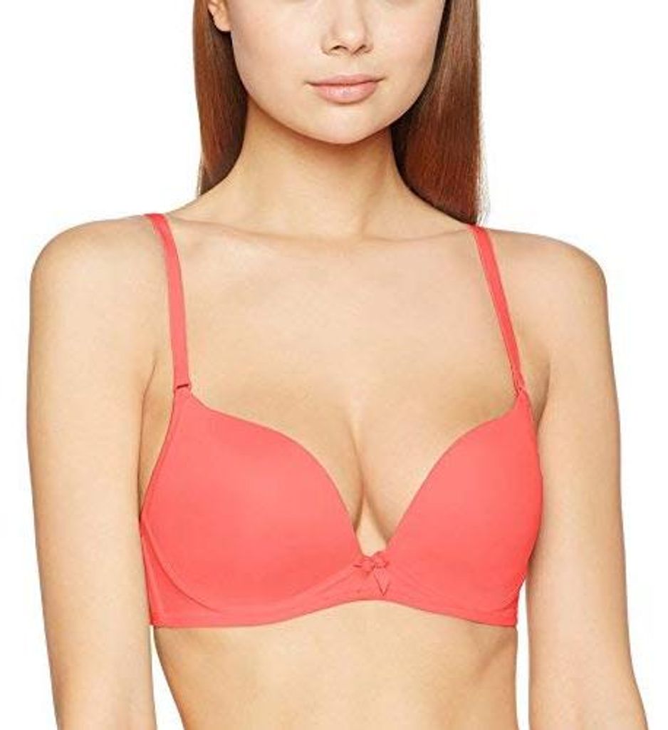 Sloggi Wow Comfort Pu, Farbe: Pink Grapefruit Jam Q6/1988, Größe: 85C Push-up BH