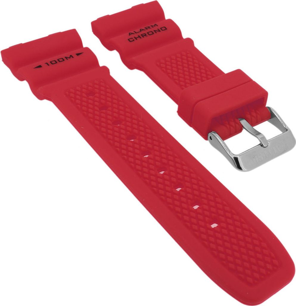 Calypso K5764 > Uhrenarmband rot > Kunstoff Spezial Anstoß > K5764/2