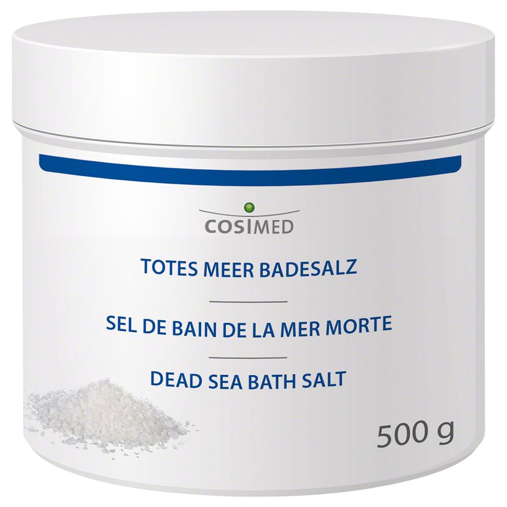 Natürliches Totes Meer Badesalz grobkörnig, 500g – Reich an Mineralien