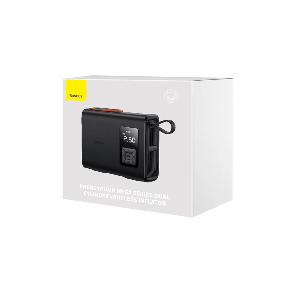 Compresseur 6000mAh Baseus Mega Energypump avec Éclairage de Secours - 10