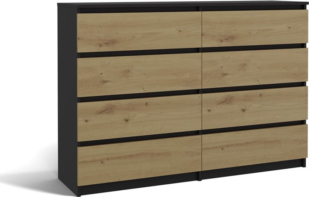 Komoda MALWA M8 140 Antracit + dub artisan Obrázek produktu 