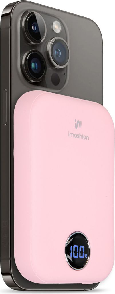 imoshion® Powerbank 10000 mAh Rosa chiaro Funzione di Immagine del prodotto 