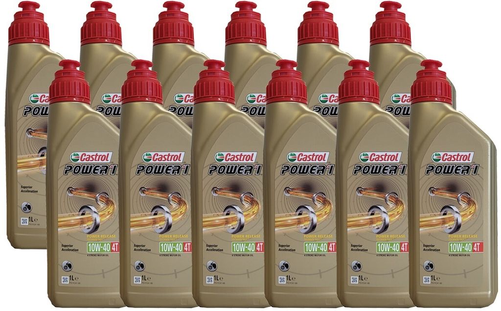 Castrol Power 1 4T 10W-40 12x1 Liter