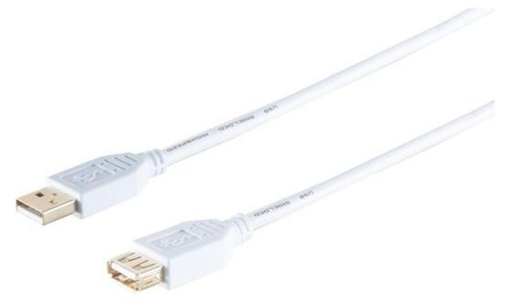 Prodlužovací kabel USB High Speed 2.0, zásuvka A/A, USB Obrázek produktu 