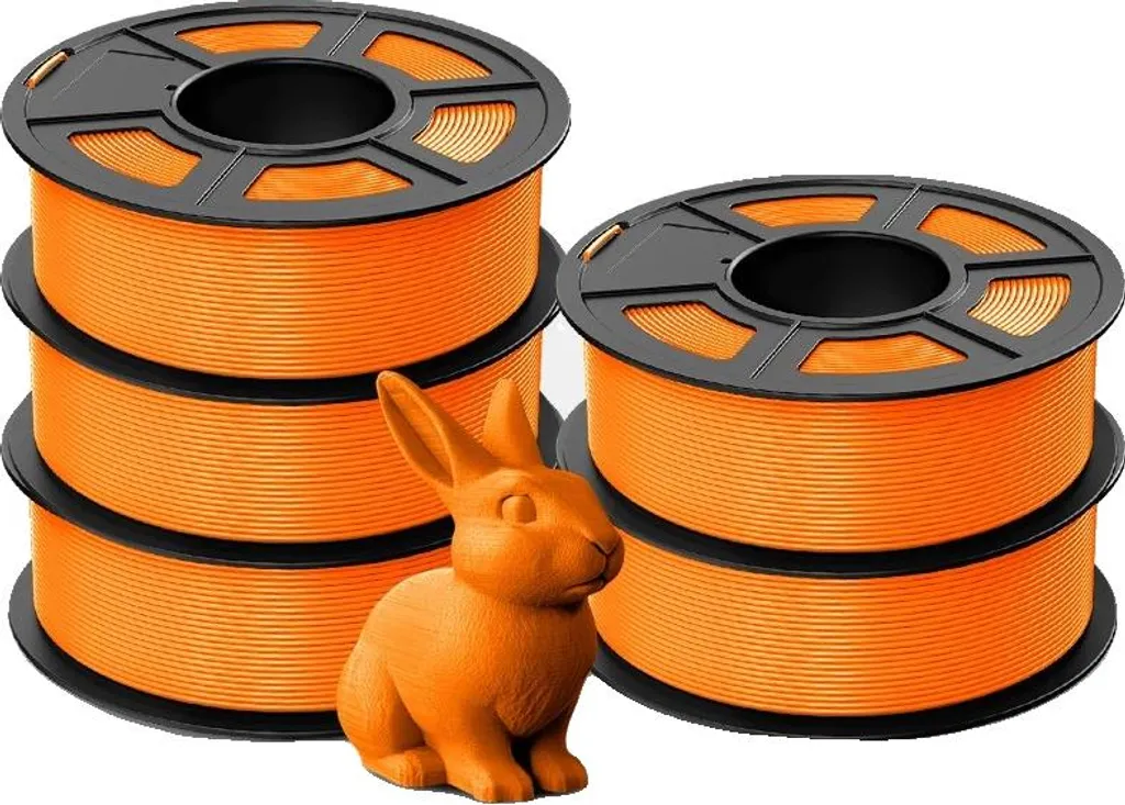PLA 5Orange 1.75mm Filamento 3D Ecologico - Precisione 0.02mm